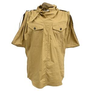 Isabel Marant Étoile Remea Utility Blouse in Camel Cotton